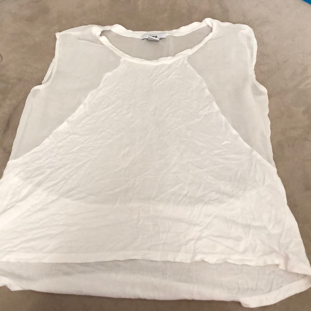 Sheer XS shirt- cream